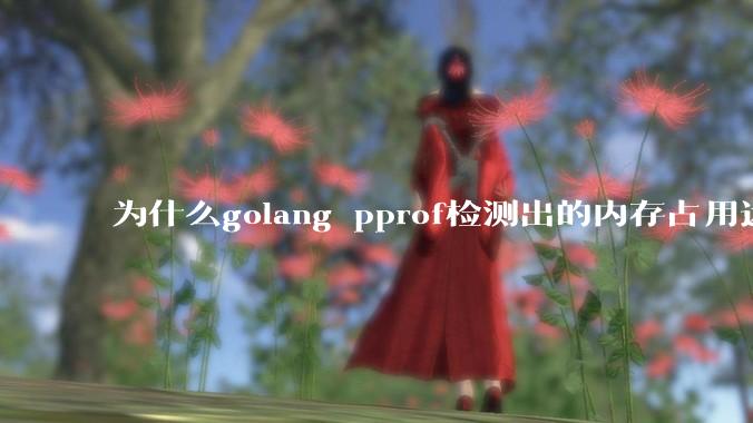 为什么golang pprof检测出的内存占用远小于top命令查看到的内存占用量？